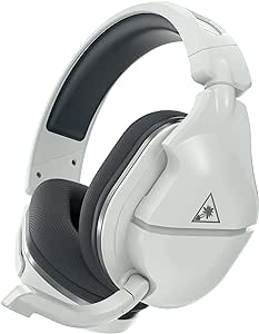 Turtle Beach Stealth 600 Gen 2 USB Wireless Amplified Gaming Headset for PS5, PS4, PS4 Pro, Nintendo Switch, PC & Mac with 24  Hour Battery, Lag-Free Wireless, & Sony 3D Audio â€“ White