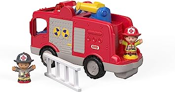 Fisher-Price FPV29 Helping Others Fire Truck Toy for 1 year to 5 years