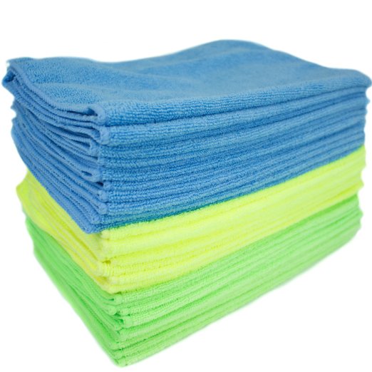 Zwipes Microfiber Cleaning Cloths, Pack of 36