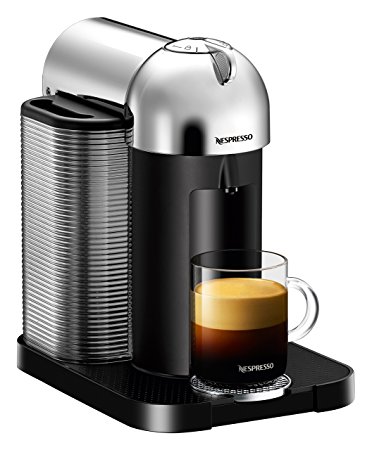 Nespresso Vertuo Coffee and Espresso Machine by Breville, Chrome