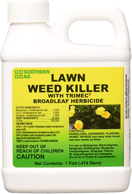 Southern Ag 13502 Lawn Weed Killer with TRIMEC Herbicide, 16oz