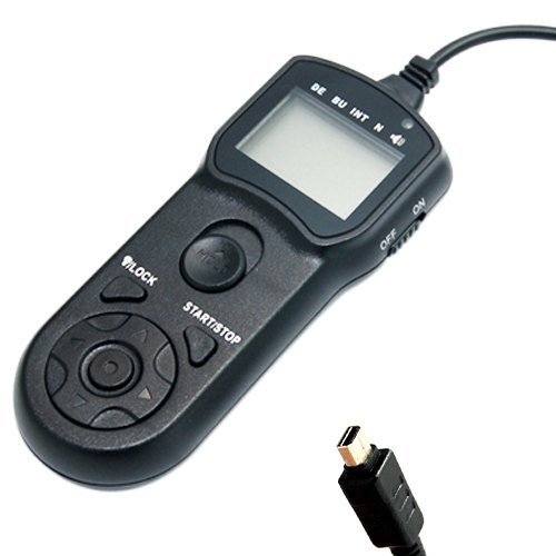 JJC TMJ LCD Timer Remote Control for Olympus SP-510 UZ, SP-550 UZ, SP-560 UZ, SP-565 UZ, SP-570 UZ, SP-590 UZ, E400, E410, E420, E450, E510, E520, E600, E620, E30, E-P1, E-P2, E-PL2, XZ-1