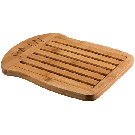 Levivo Bread Board made of bamboo with removable crumb grid
