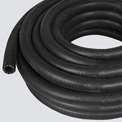 Apache 10031568 Multipurpose Hose – Black, 3/4 in. x 25 ft. Agriculture Hose with EPDM Tube, Cover, 200 PSI, Reinforced Air, Water Hose