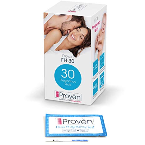 Early Detection Pregnancy Tests - Pregnancy Kit - Extra Sensitive HCG Test Strips - for Trying to Conceive Women - iProvèn FH-30