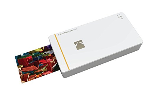Kodak Mini Mobile Wi-Fi & NFC 2.1 x 3.4" Photo Printer with Advanced Patent Dye Sublimation Printing Technology & Photo Preservation Overcoat Layer (White) Compatible with Android & iOS