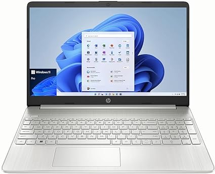 HP 15 Laptop for Business& Student, 15.6" HD Micro-Edge Display, AMD 4-Core Ryzen 3 5300U up to 3.8GHz, 16GB RAM, 512GB PCIe SSD, 720p Webcam, KeyPad, USB-C, HDMI, Wi-Fi, Fast Charge, Win 11 Pro