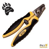 SALE Pet Republique  Professional Pet Nail Clippers - Cat Puppy Small and Medium Dog Large Bird Claws Nails Trimmer Tool - Safe Sharp Durable Angled Stainless Steel Blade