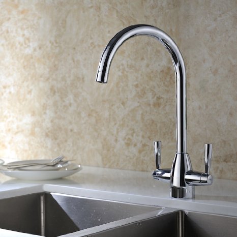 Refin Solid Brass kitchen mixer taps,Polished Chrome