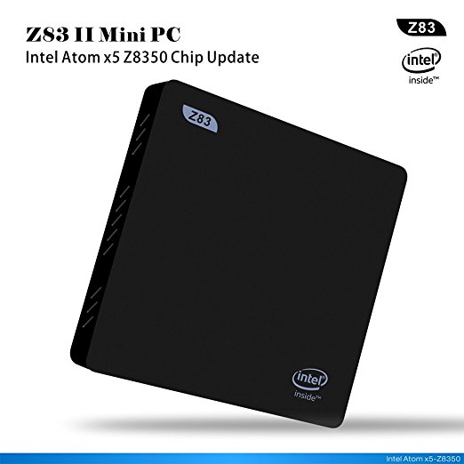 AZW Z83 II MINI PC Intel Atom X5-Z8350 Processor 64-bit DDR3 2GB System Disk 32GB Intel HD Graphics WiFi 5.8G 2.4G BT 4.0 Windows 10 MINI Computer