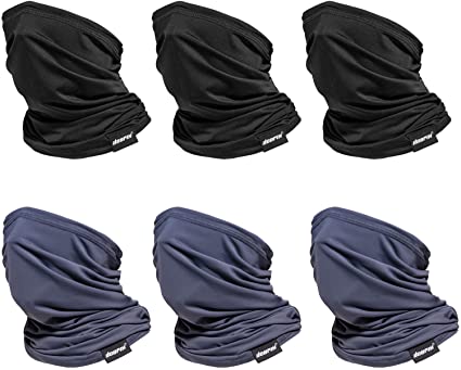 Neck Gaiter Face Mask Reusable, Cloth Face Masks Bandana Balaclava Cover Scarf Shield