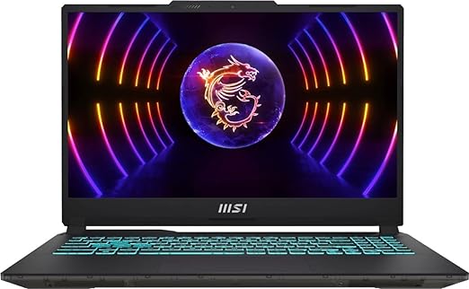 msi Cyborg 15 Gaming Laptop, 15.6" 144Hz IPS FHD Display, 12th Gen Intel Core i7-12650H(10-core), NVIDIA GeForce RTX 4060, 32GB DDR5 RAM, 2TB SSD, WiFi 6, Backlit Keyboard, HDMI, Windows 11 Home