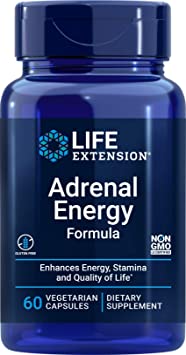 Life Extension, Adrenal Energy Formula 60 vcaps