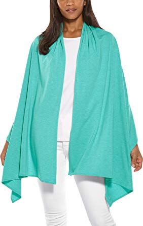 Coolibar UPF 50  Women's Sanibel Everyday Beach Shawl - Sun Protective