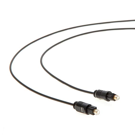 InstallerParts 20ft Toslink to Toslink 2.2mm Fiber Optic Audio Cable