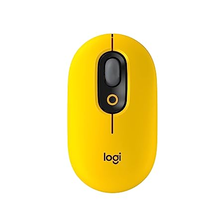 Logitech POP Mouse, Wireless Mouse with Customisable Emojis, SilentTouch Technology, Precision/Speed Scroll, Compact Design, Bluetooth, Multi-Device, OS Compatible - Blast.