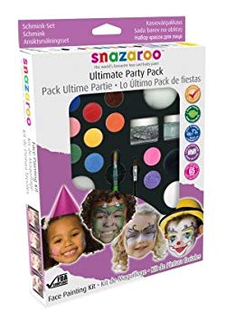 Snazaroo Ultimate Party Pack Face   Body Paint Painting Kit Makes 50  Faces