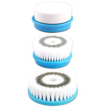 Professional Replacement Brush Heads for DBPOWER 6-1 Facial and Body Cleansing Brush
