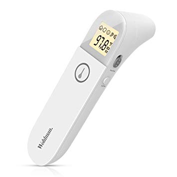 Wohlman. Thermometer for Fever Ear and Forehead Thermometer for Baby, Kid and Adult 4 Modes Digital Medical Infrared Thermometer for Body, Surface and Room