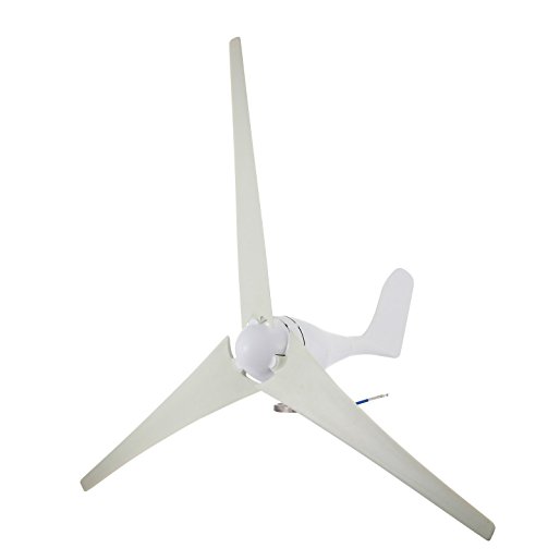 VEVOR Wind Turbine 400Watt Wind Turbine Generator DC 12V Wind Turbine Generator 3/5 Blades with Controller (400Watt)