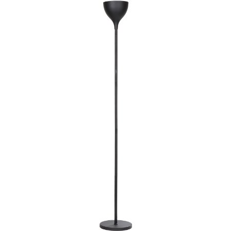 Brightech - SKY Elite LED Torchiere Floor Lamp - Dimmable Super Bright 20-Watt LED - Warm White Color - Sleek Black Finish