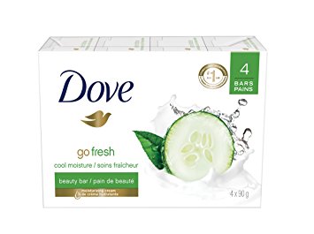 Dove Go Fresh Cool Moisture Beauty Bar 4x90g