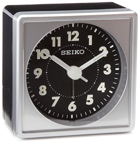 Seiko QHE083SLH Bedside Alarm Clock