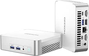 GEEKOM XT13 Pro Mini PC, Intel i7-13620H (10 Kerne, 16Threads, up to 4,9 GHz) Mini Computer, 32GB DDR4 Wi-Fi 6E Desktop PC 1TB, 2*USB4 40Gbps | Windows 11 Pro | 8K Für AI-Kreative，die Werbebranche