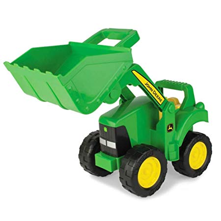 John Deere Big Scoop Tractor Toy with Loader, 15-Inch