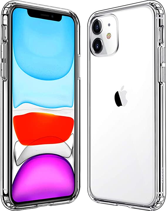 Mkeke Compatible with iPhone 11 Case, Clear iPhone 11 Cases Cover for iPhone 11 6.1 Inch