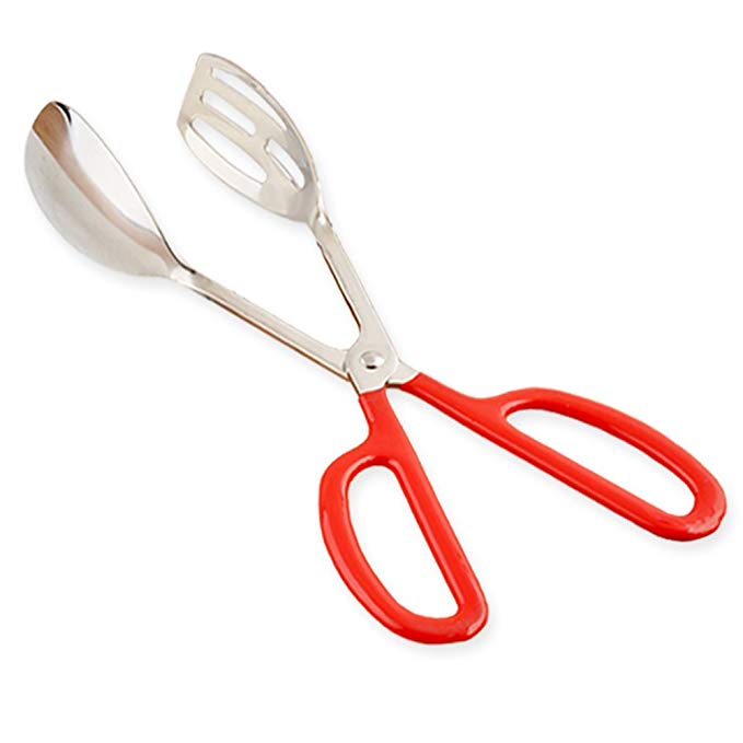Buffet Tongs, KEBE Upgrade Stainless Steel Buffet Party Catering Serving Tongs Thickening Food Serving Tongs Non-slip Salad Tongs Bread Tongs Kitchen Tongs