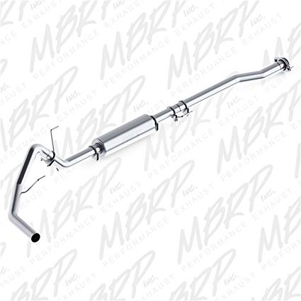 MBRP S5236P 3" Aluminized Single Side Exit Cat Back Exhaust System