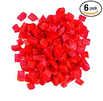 Roland Pimientos, Red Diced, 28 Ounce (Pack of 6)