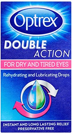 Optrex Drops For Dry & Tired Eyes Double Action, 10 ml