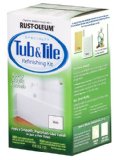 Rust-Oleum 7860519 Tub And Tile Refinishing 2-Part Kit White