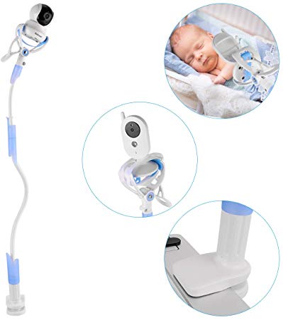 Baby Monitor Holder, Aluminum Alloy Flexible Camera Stand for Nursery Universal Holder Compatible with Phone & Most Baby Monitors