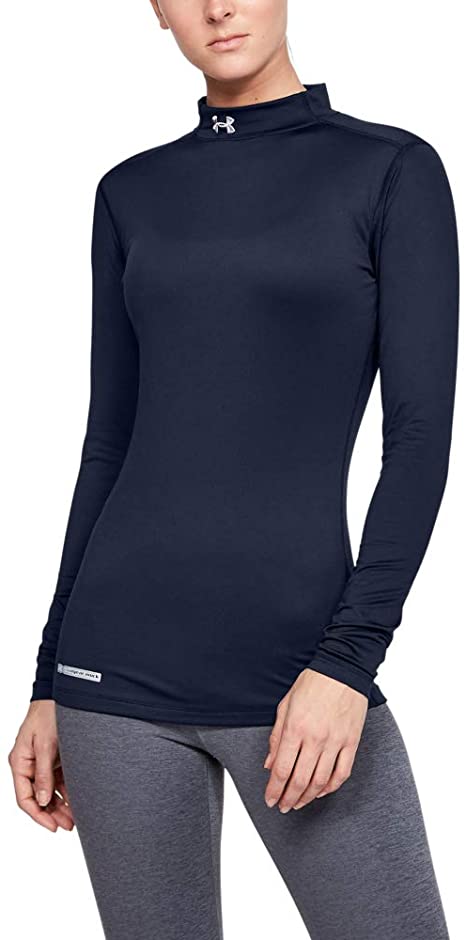 Under Armour Womens ColdGear Authentics Compression Mock