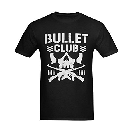 Zoey De Men's Bullet Club Logo Wrestling Art Design T-Shirt