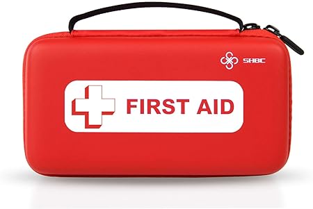 Family First Aid Kit of 153 Pieces Quick Access for Both Basic and Advanced Emergency Supplies and Tools, Ideal for Car Trips and Water Events