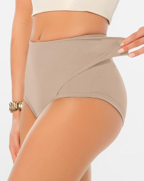 Postpartum Panty with Adjustable Belly Wrap - C Section, Leonisa - Panties