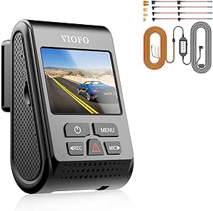 【Bundle: VIOFO A119 V3 with GPS  HK3   8pcs Fuse Tap】 VIOFO A119 V3 Dash Cam 2K Quad HD 1600P with GPS, True HDR, Super Capacitor, Buffered Parking Mode, Motion Detection