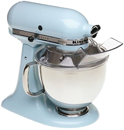 KitchenAid KSM150PSGB Artisan Series 5-Quart Mixer, Glacier Blue