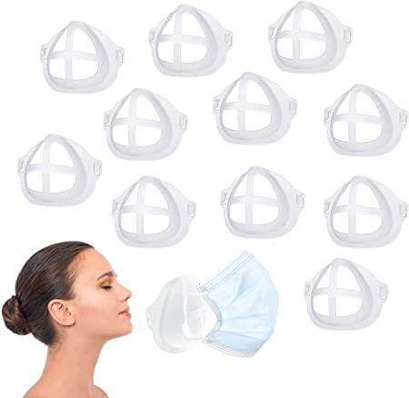 Silicone Insert for Mask, Bracket Liner Inner Frame - Washable and Recyclable – Anti-Steam and Fog, Stops Makeup from smudging – Smoother Breathing - UK SUPPLIER (11)