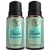 Slumber Rest and Recovery Blend by Ovvio Oils 2 Pack Buy 2 and Save 20 Naturally Fight Insomnia 100 Holistic and Natural Aromatherapy Sleep Aid to the Rescue Formulated to Relax and Calm the Natural Way - Comparable to doTERRA Serenity Young Living Essential Oils Healing Solutions Sun Organic Edens Garden - Large 15ml