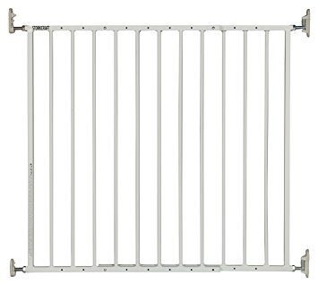 Stork Craft Easy Walk-Thru Metal Safety Gate, White