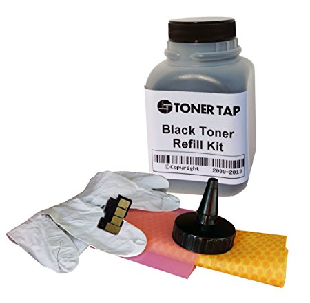 Toner Tap Refill Kit for SAMSUNG MLT-D101S MLTD101S ML-2165W SCX-3405FW SF-760P BLACK W/ Chip