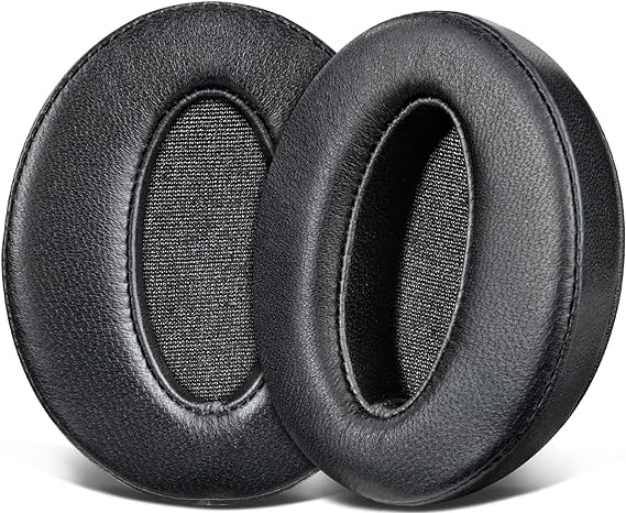 SOULWIT Lambskin Ear Pads Cushions Replacement, Earpads for Sennheiser HD 4.50BT, HD 4.50, HD 4.50BTNC, HD 4.50SE, HD 4.40BT, HD 4.30G, HD 4.20S, HD 458BT, HD 450, HD 450BT, HD 400S, HD 350BT, HD300