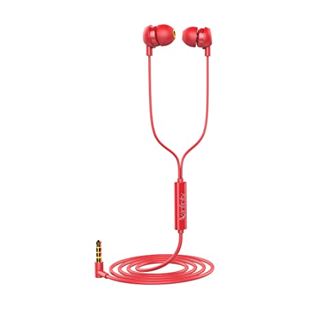 Infinity by Harman Wynd 220 in-Ear Deep Bass Headphones with Mic (Red)