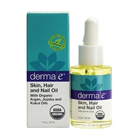 Derma E Skin Hair and Nail Oil, 1 Fluid Ounce