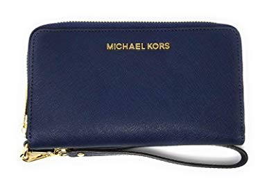 Michael Kors Women's Jet Set Travel Large Smartphone Wristlet